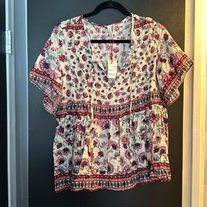 ANTHROPOLOGIE BRAND - Medium Raga top! Brand new with tag!